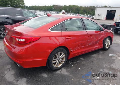 2017 Hyundai Sonata Se from USA, damaged, VIN 5NPE24AFXHH556096
